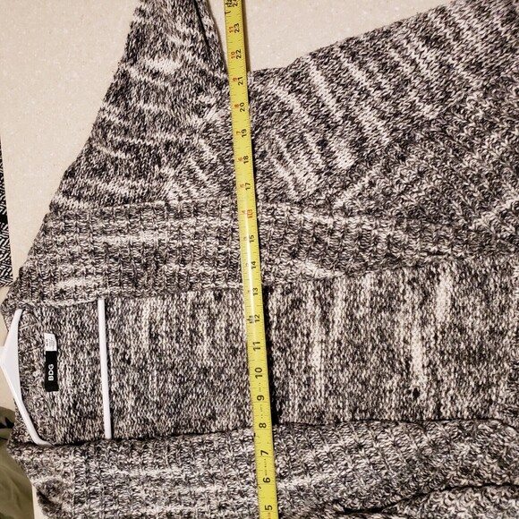 BDG Urban Outfitters Open Front Cardigan Marble Heathered Pocketed Women's M - Picture 7 of 8